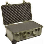 Pelican 1510 Carry On Case with Foam Set (Olive Drab)