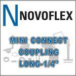 Novoflex Quick Release Plate for MiniConnect Adapter - with 8mm Long 1/4"-20 Screw
