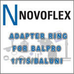 Novoflex Adapter Ring for Using Baluni Type Lens Mounting Rings with Balpro 1 & T/S Bellows