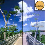 Tiffen 4 x 4"Combination 85B/Linear Polarizing Filter
