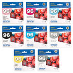 Epson Ink Cartridge Set for Epson Stylus Photo R2880 Printer (8 Cartridges inc. Photo Black)