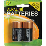 Duracell C Alkaline Coppertop Battery (1.5V, 2 Pack)
