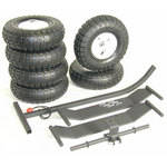 JMI Telescopes 10" Pneumatic Large Wheels
