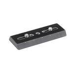 Gitzo GS2370LA Quick Release Plate (Long) with 2 1/4"-20 & 2 3/8" Screws