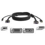Belkin 6' (1.8 m) Secure KVM Cable Kit (USB)