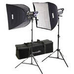 Interfit Stellar X Solarlite Two-Softbox (Small) Kit 