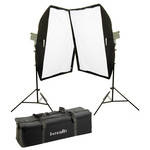 Interfit Stellar X Solarlite Two-Softbox (Medium) Kit 