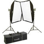Interfit Stellar X Solarlite Two-Softbox (Large) Kit 