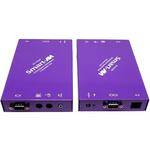 Smart-AVI SX-500S - Cat-5  Keyboard, VGA Monitor, Mouse and RS232 Extender for the PC