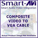 Smart-AVI CCVGARCAMF01 1' (0.3 m) VGA Male to RCA Female Adapter Cable