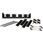 Delvcam 4-Unit Rack Mounting Kit (Individual Power) for Four V2500 Monitors