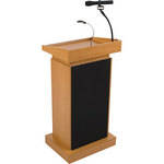 Balt  Sound Powered Lectern (Natural Cherry)