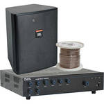 JBL Basic Single-Zone, 70V Wall Mount Sound System for up to 1,000 sq ft.