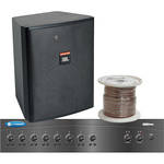 JBL Basic Double-Zone, 70V Wall Mount Sound System