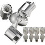 Lowel FLO-X3 Rifa eXchange Module with Four 27-30 Watt Bulbs (120VAC)