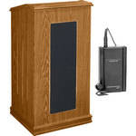 Oklahoma Sound Prestige Sound Lectern #711 (Walnut) w/ LWM-6