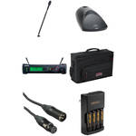 Shure SLX Series Basic Wireless Gooseneck Microphone Kit (J3 / 572 - 596 MHz)