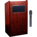 Oklahoma Sound Sound Lectern #6010 (Mahogany)