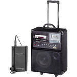 Oklahoma Sound PRA-7000-PRA-6 100W Portable PA System w/PRA-6 Lavalier Microphone