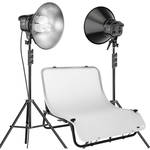 Impact Desktop Studio Shooting Table Two Light Kit (120VAC)