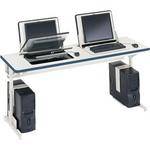 Bretford 66 x 24" SmartDeck Work Center (Topaz Blue Trim)