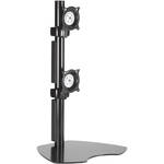 Chief KTP230B  Dual Vertical Monitor Table Stand (Black)