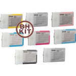 Epson Matte Black Ink Cartridge Set for Epson Stylus Pro 4880 Printers (8 Cartridges--110ml)