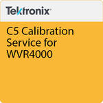 Tektronix C5 Calibration Service for WVR4000