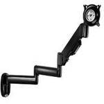 Chief KWB110B Height-Adjustable Triple Swing Arm Wall Mount  (Black)