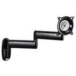 Chief KWD110B Dual Swing Arm Wall Mount ( Black)