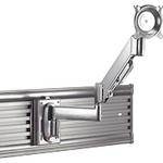 Chief KSG-110S Height-Adjustable Slat Wall Swing Arm Mount (Silver)