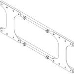 Chief MSB-6364 Custom Interface Bracket for Chief Wall Mounts, Stands or Carts