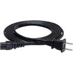 Hosa Technology PWP-461 Power Cord IEC C7 NEMA 1-15P 8'