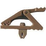 Voice Technologies VT0272 MMC Alligator Clip Holder for VT401 and VT400 Lavalier Microphones (Black)