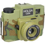 Holga 188-120  Holgawood 120N Medium Format Camera (Commando)