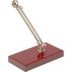 On-Stage WDS100BA Executive Desktop Microphone Stand (Brushed Aluminum)