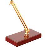 On-Stage WDS100G Executive Desktop Microphone Stand (Gold Plated)