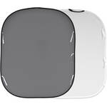 Lastolite LL LB67GW  Collapsible Background - 6 x 7' (White/Mid Gray)