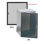 Raxxess ERD Economy Perforated 8-Space Rack Door (Black)
