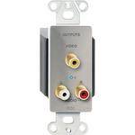 RDL DS-TPR3C  Three Pair Receiver Output (Silver)