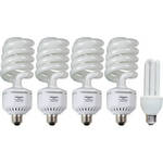 Westcott Fluorescent Lamp Five Pack - 4x50, 1x20 Watts/120 Volts