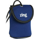 Zing Designs Camera Pouch, Medium (Blue)