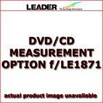 Leader LE1871-OP71 DVD/CD Measurement Module