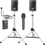 Anchor Audio EDP7500 HH-CM  Explorer Pro Delxue Package with WH-6000 Handheld Microphone & CM-60 Collar Microphone 