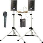 Anchor Audio EDP7500 HH-EM  Explorer Pro Delxue Package with WH-6000 Handheld Microphone & EM-60 UltraLite Microphone 