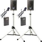 Anchor Audio EDP7500 LM-60 2  Explorer Pro Delxue Package with LM-60 Lapel Microphone x 2