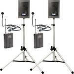 Anchor Audio EDP7500 CM-60 2  Explorer Pro Delxue Package with CM-60 Collar Microphone x 2