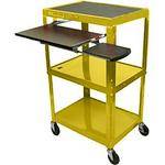 Luxor AVJ42KB Mobile Computer Workstation (Yellow)