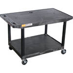 Luxor LE27WTUD Mobile Flat Panel Table Top Stand  