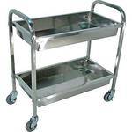 Luxor SST2L  Stainless Steel Transport Cart(Large)